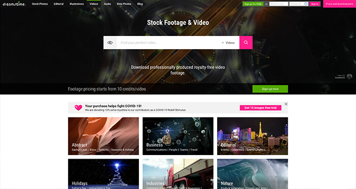 Free Stock Video Resource: Dreamstime