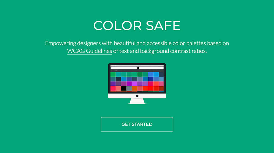 Color Safe Accessible Color Contrast Tool