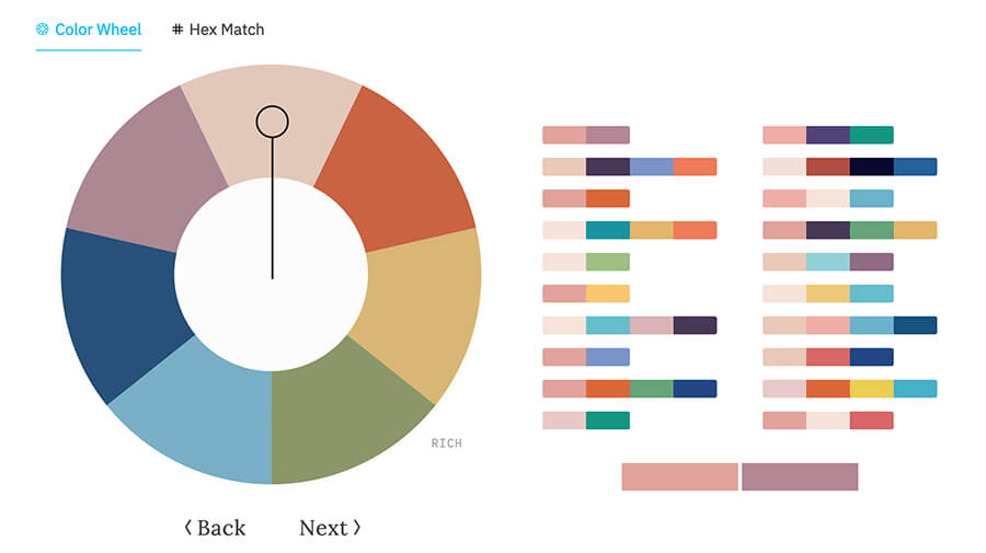 Color Wheel - Color Palette Generator