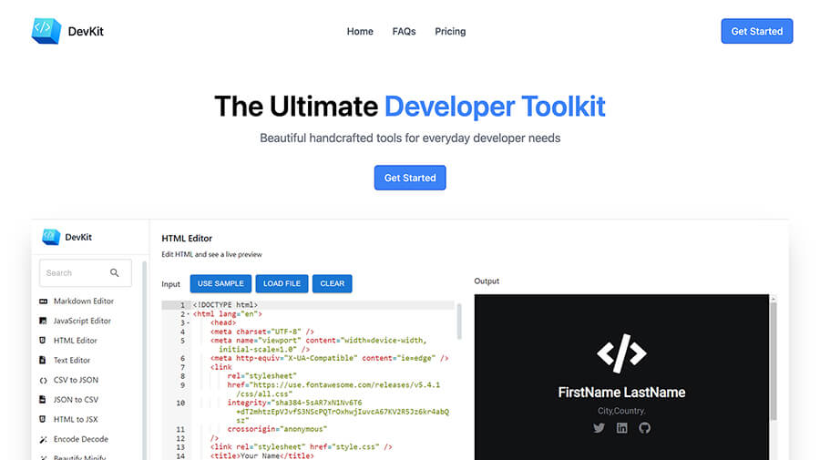 DevKit The Ultimate Developer Toolkit