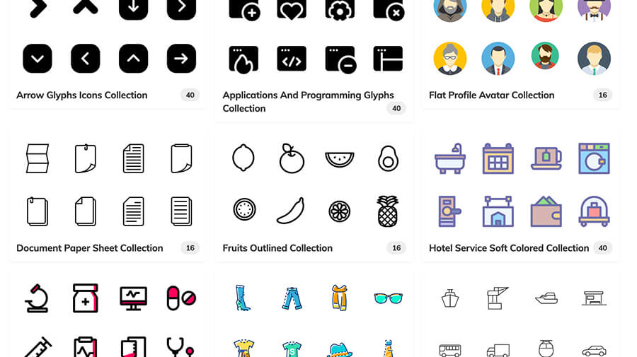 Icon Libraries And Illustrations For Design Projects