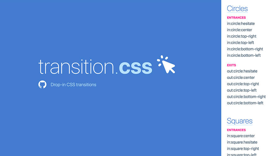 Transition CSS