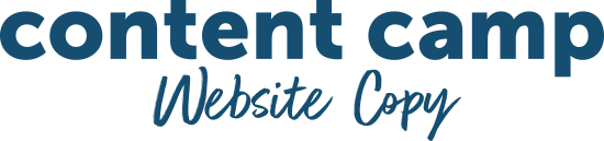 Content Camp: Website Copy Logo