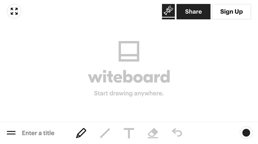 Witeboard free whiteboard remote team collaboration tool