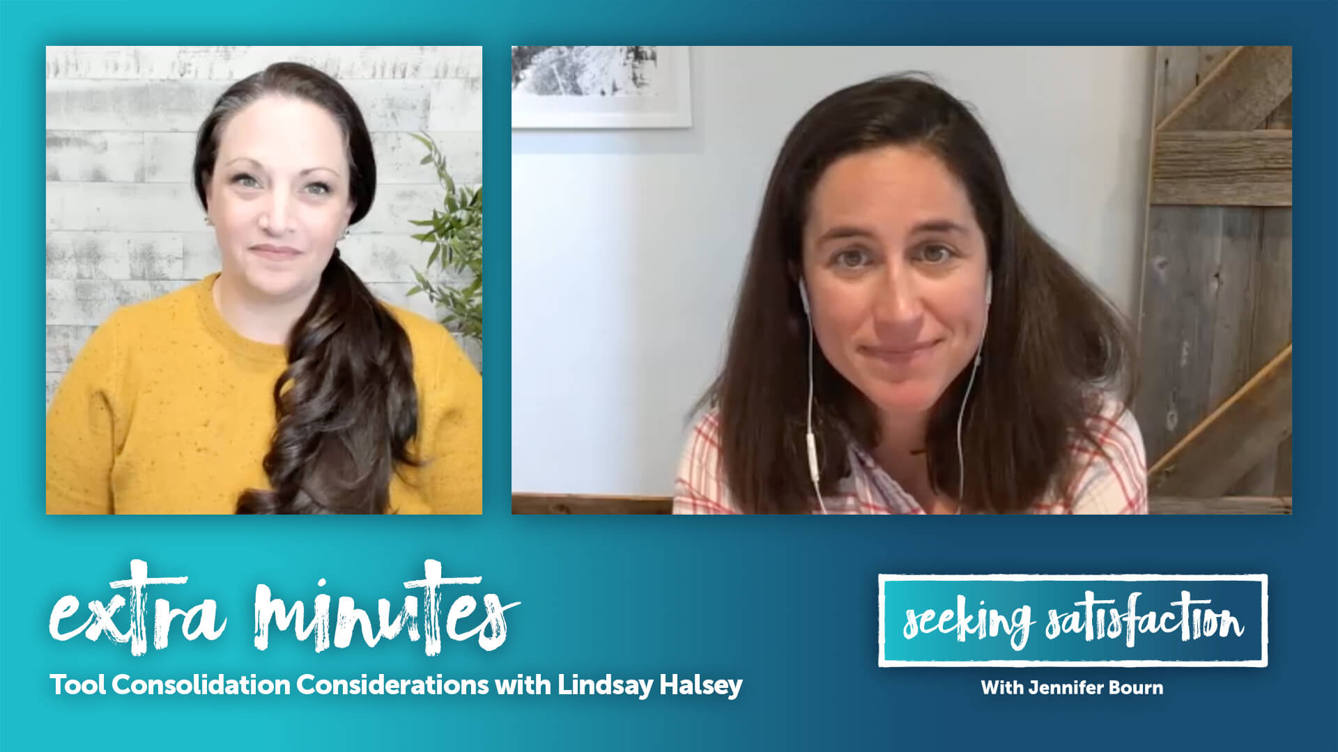 Seeking Satisfaction Extra Minutes with Lindsay Halsey
