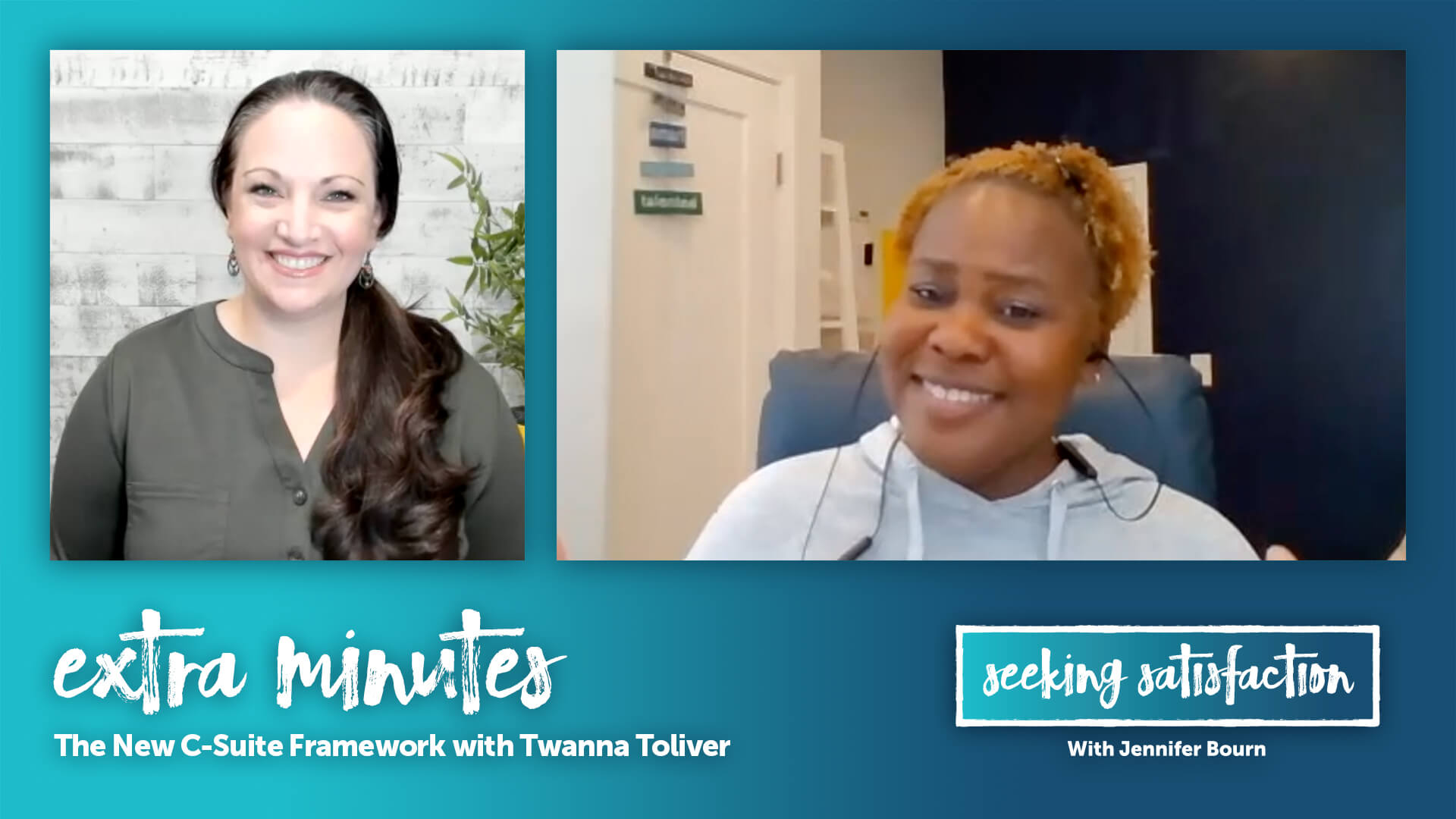 Seeking Satisfaction Extra Minutes with Twanna Toliver