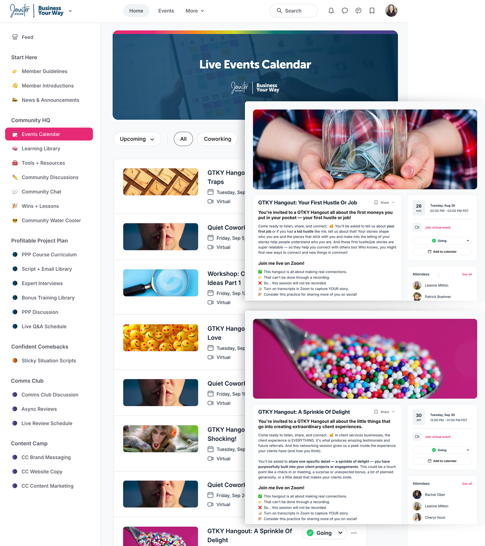 Freelance Community Events: Networking, Coworking, Workshops, and Business Training