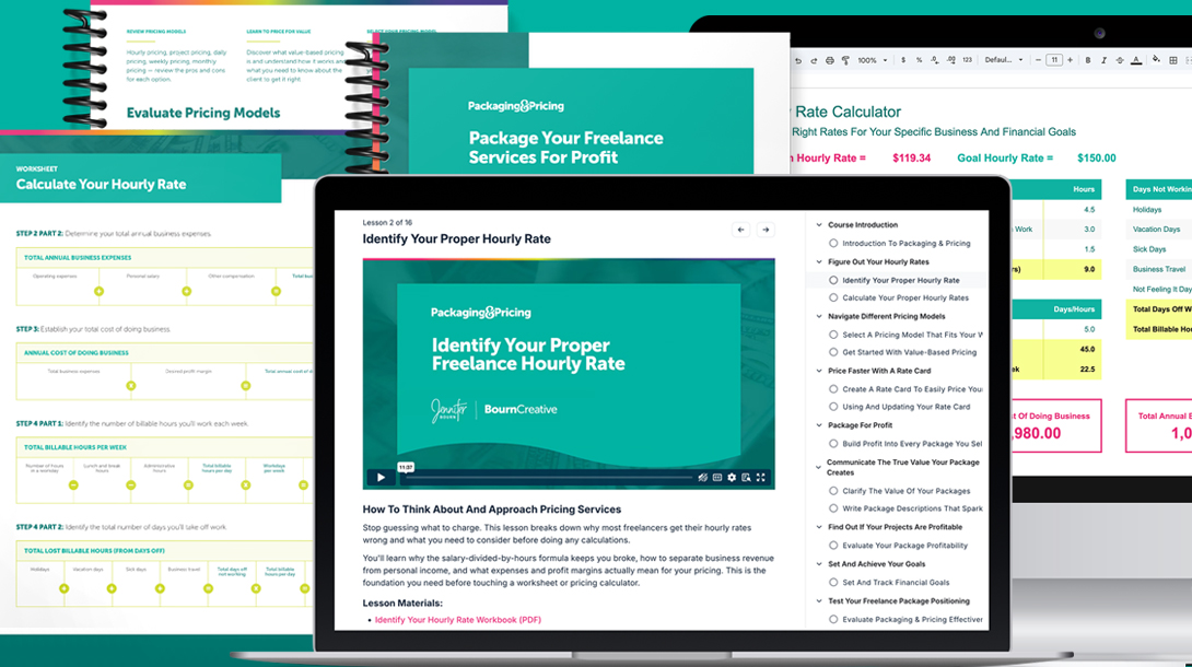 Packaging And Pricing Course For Freelancers