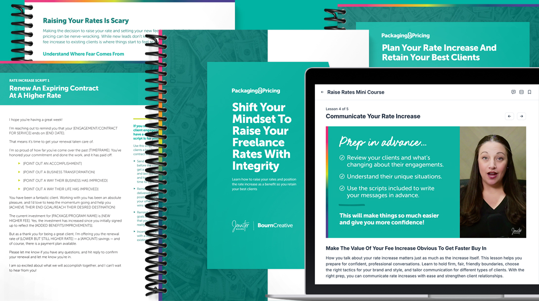 Course For Freelancers on Raising Rates