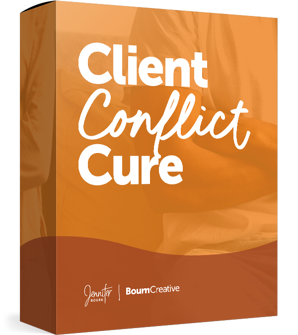 The Client Conflict Cure course for freelancers running service-based businesses